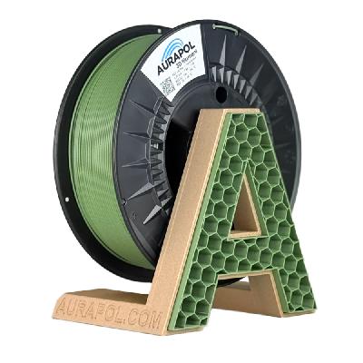 AURAPOL PET-G Recycled Filament Herb Green1 kg 1,75 mm