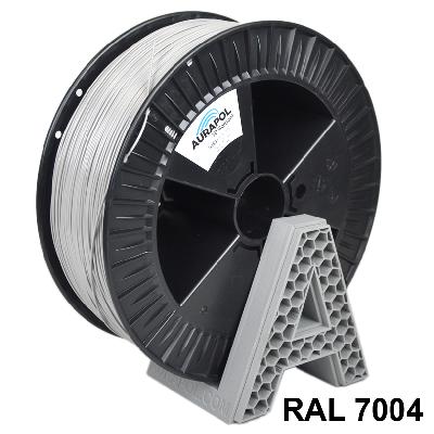 AURAPOL PET-G Filament Signální šedá 2,5 kg 1,75 mm