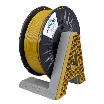 AURAPOL PLA 3D Filament Temné Zlato pudr 1 kg 1,75 mm