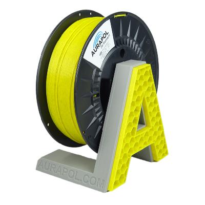 AURAPOL PLA 3D Filament Žlutý Mramor 1 kg 1,75 mm