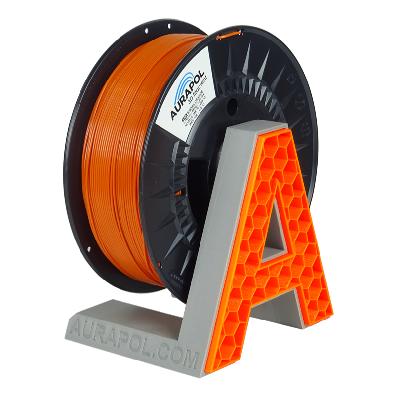 AURAPOL ASA 3D Filament Signální Oranžová 850g 1,75 mm