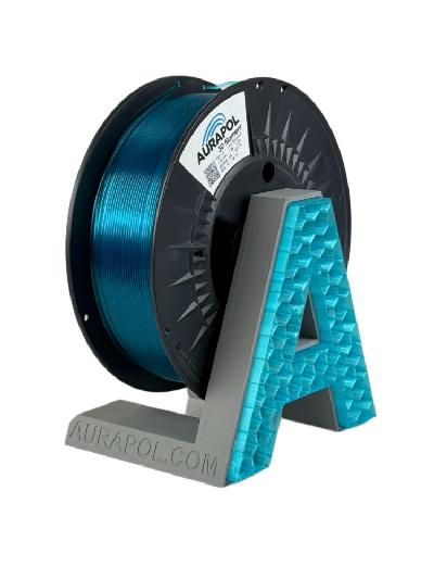 AURAPOL PET-G Filament Clear Diamond Transparent 1 kg 1,75 mm