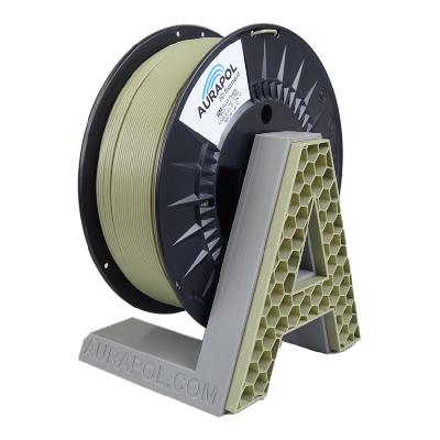 AURAPOL PLA 3D Filament Olivový pudr 1 kg 1,75 mm
