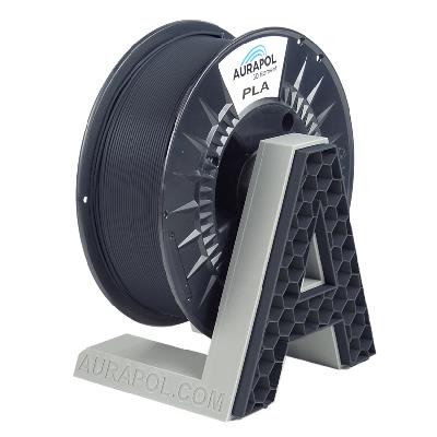 AURAPOL PLA 3D Filament Černo-šedá 1 kg 1,75 mm