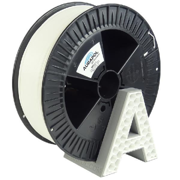 AURAPOL PET-G Filament Bílá 5 kg 1,75 mm