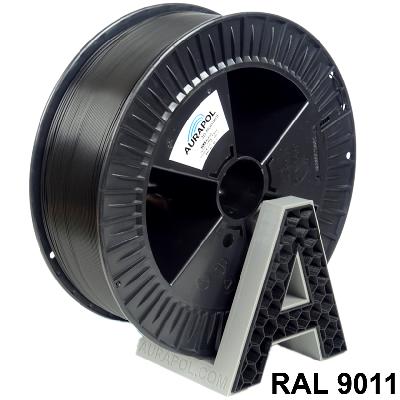 AURAPOL PET-G Filament Grafitová černá 2,5 kg 1,75 mm