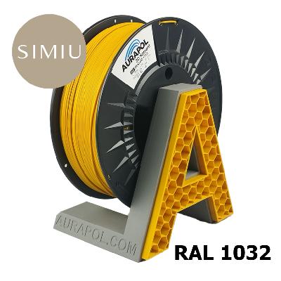 AURAPOL PLA 3D Filament Mustard Field 1 kg 1,75 mm