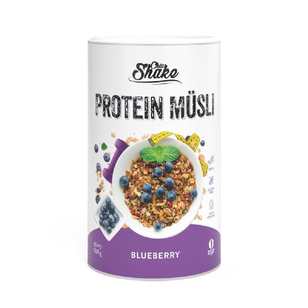 Chia Shake Proteinové müsli – borůvka (10 jídel)