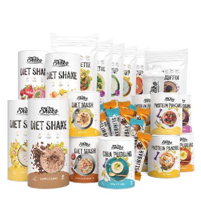Chia Shake Proteinová dieta na 8 týdnů (280 jídel)