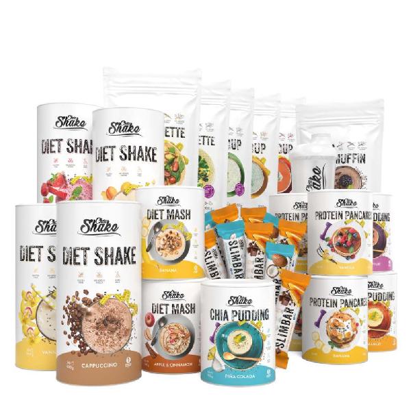 Chia Shake Nízkosacharidová dieta na 8 týdnů (280 jídel)