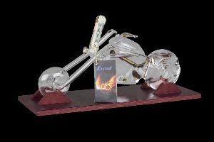 Detesk Švestka 40% 0.35L (dárkové balení skleněný Harley Davidson)