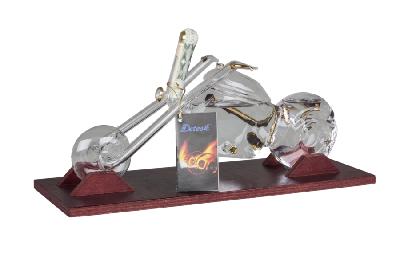 Detesk Švestka 40% 0.35L (dárkové balení skleněný Harley Davidson)