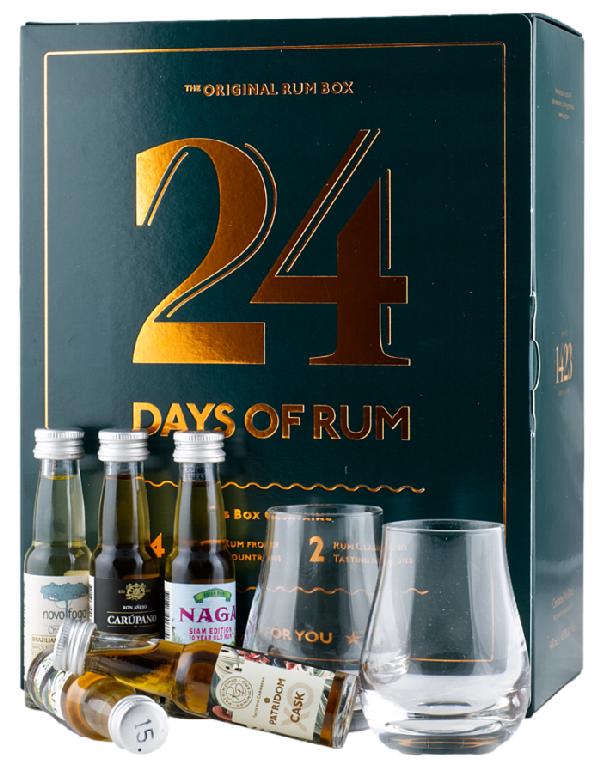 24 Days of Rum 2022 – rumový adventní kalendář 43,7 % 0,48 l
