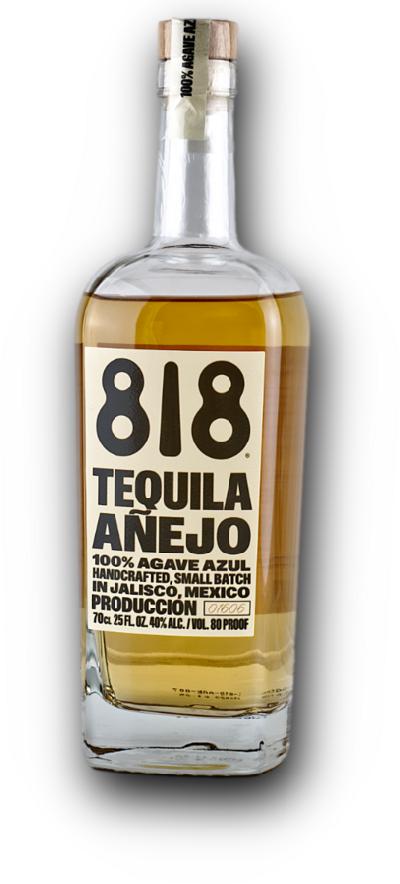 818 Tequila Añejo 100% Agave 40% 0,7L