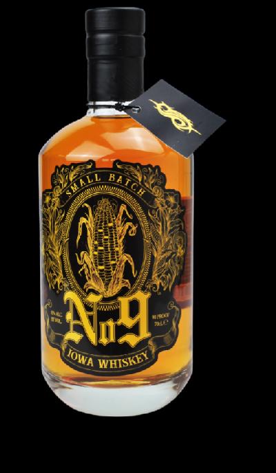 Slipknot Iowa Whiskey No. 9 45% 0,7L (holá láhev)