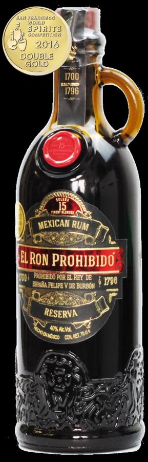 El Ron Prohibido Solera 15 40% 0,7l (holá láhev)