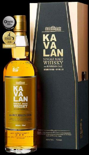 Kavalan Ex-Bourbon Oak 46% 0,7l (karton)
