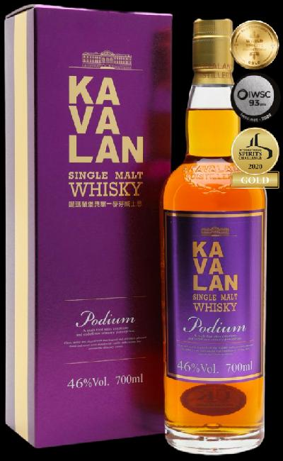 Kavalan Podium 46% 0,7l  (karton)
