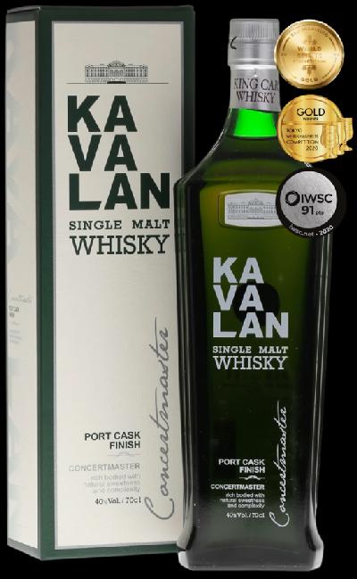 Kavalan Concertmaster 40% 0,7l (karton)