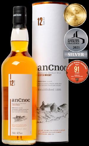 An Cnoc 12YO 40% 0,7L (tuba)