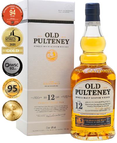 Old Pulteney 12YO Single Malt Scotch Whisky 40% 0,7l