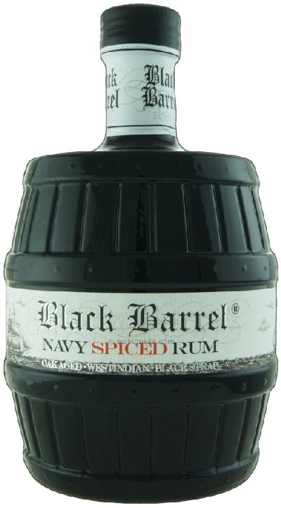 A.H. Riise Black Barrel Rum 40% 0.7l (holá láhev)