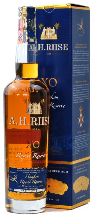 A.H. Riise XO Haakon Royal Reserve 42% 0,7L (karton)