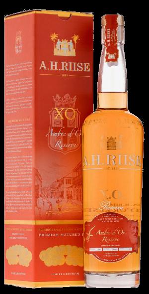 A.H. Riise XO Ambre D´Or RUM 42% 0.7L (karton)