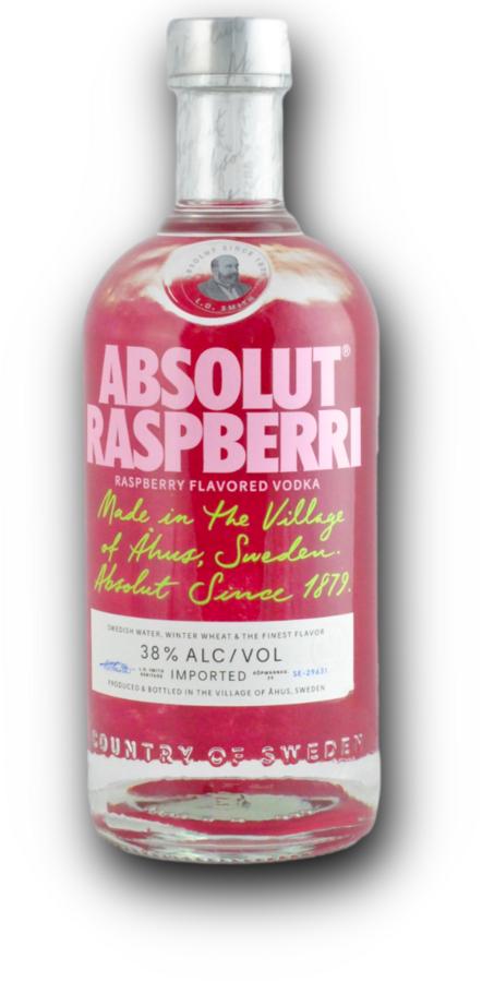 Absolut Raspberri 38% 0,7 l – vodka s příchutí maliny