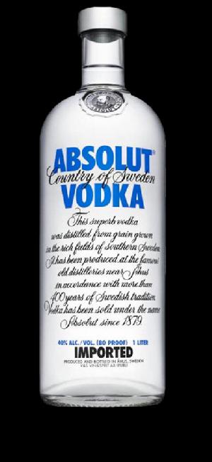 Absolut 40% 1l (holá láhev)