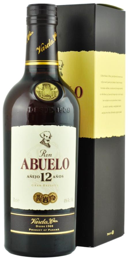 Ron Abuelo 12YO tmavý rum 40% 0,7 l
