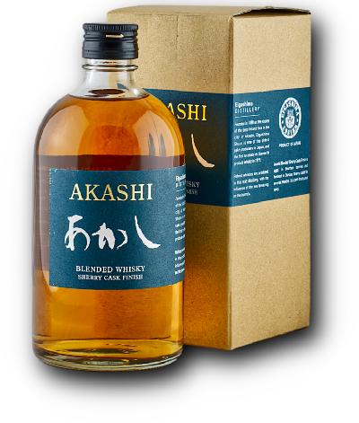 Akashi Blended Sherry Cask Finish 40% 0,5 l — karton