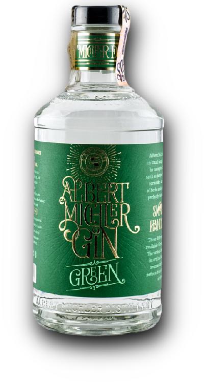 Albert Michler Gin GREEN 44% 0.7L (holá láhev)