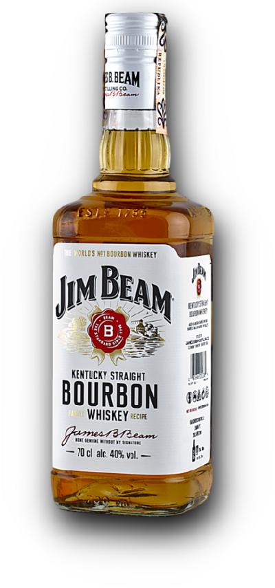 Jim Beam 40% 0,7l (holá láhev)