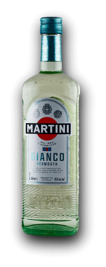 Martini Bianco Vermouth 14,5% 0,75L – italská klasika s vanilkou