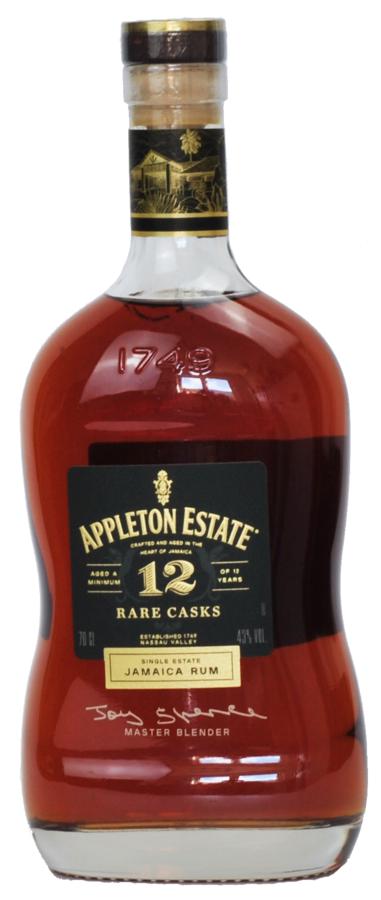 Appleton Estate 12YO Rare Casks Jamajský Rum 43% 0,7l