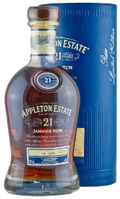 Appleton Estate 21YO 43% 0,7L (tuba)