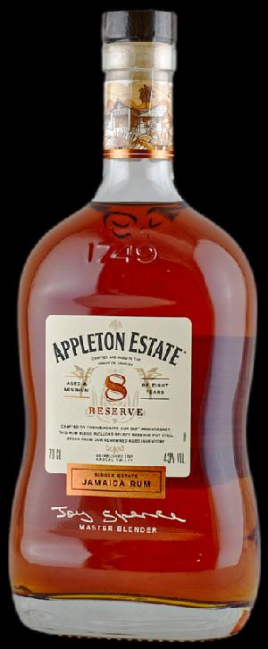 Appleton Estate 8YO Reserve 43% 0,7L (holá láhev)