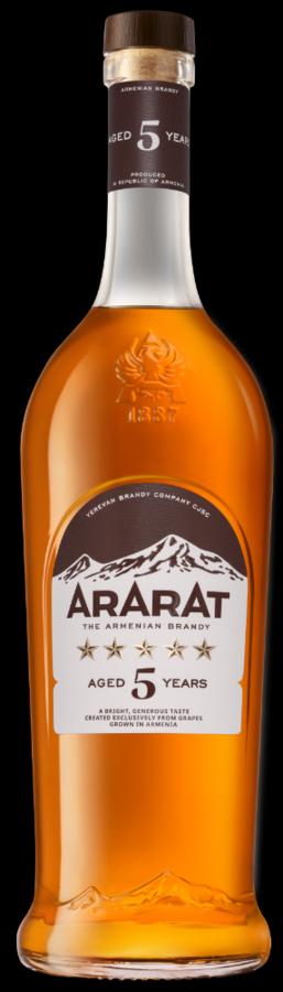 Ararat 5YO 40% 0,7L (holá láhev)