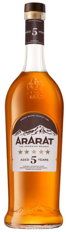 Ararat 5YO Arménské Brandy 40% 0,7L