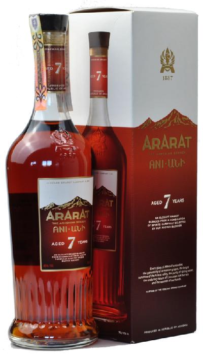 Ararat 7YO 40% 0,7L (karton)
