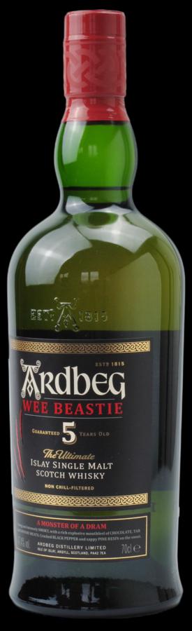 Ardbeg 5YO Wee Beastie 47,4% 0,7L (holá láhev)
