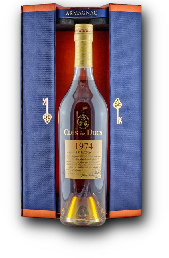 Clés des Ducs 1974 40% 0,7L – ročníkový armagnac