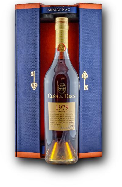 Armagnac Cles Des Ducs 1979 40% 0.7L (dárkové balení kazeta)