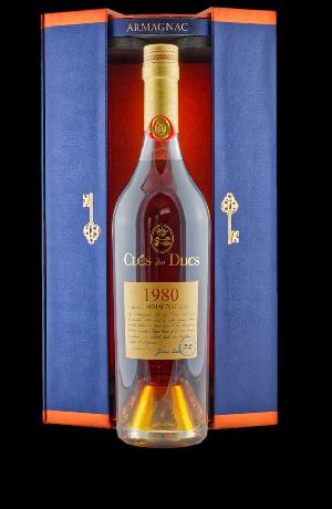 Armagnac Cles Des Ducs 1980 40% 0.7L (dárkové balení kazeta)