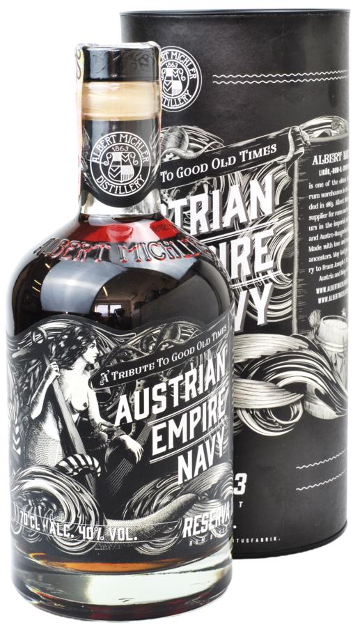 Austrian Empire Navy Rum Reserva 1863 40% 0,7l – tuba