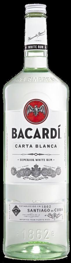 Bacardi Carta Blanca 37,5% 3l (holá láhev)