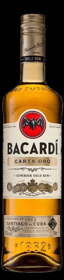 Bacardi Carta Oro 37,5% 0,7l (holá láhev)