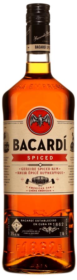 Bacardi Spiced Rum 35% 1,0 l – kořeněný rum s kouřovým aroma