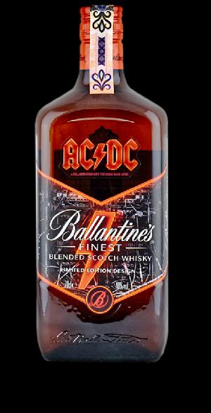 Ballantine's Finest AC/DC Limited Edition Design 40% 0,7L (holá láhev)